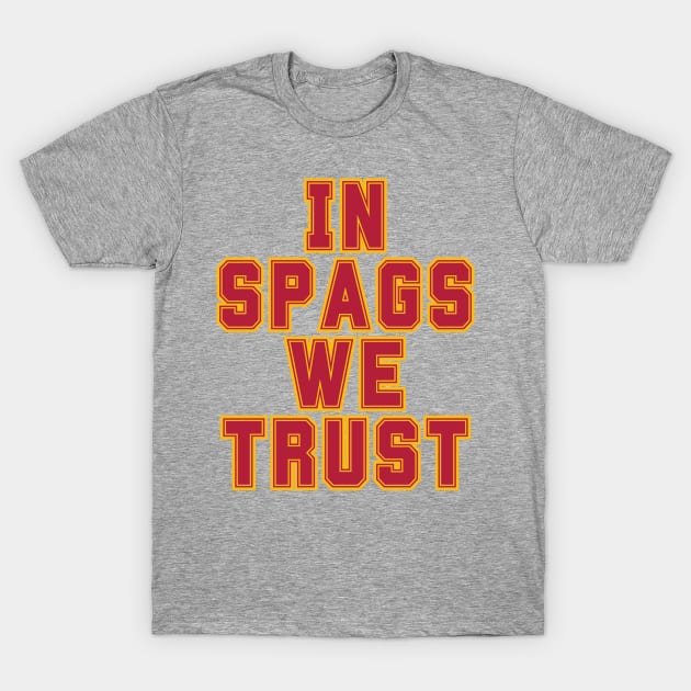 Kansas city - In Spags we Trust T-Shirt by Menras